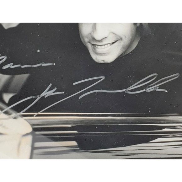 John Travolta Signed Autographed 8x10 Black White Photo Genuine Grease Pulp Feve - Picture 3 of 8